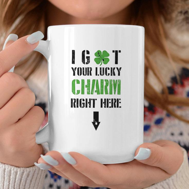 I Got Your Lucky Charm Right Here St Pattys Day V2 Coffee Mug Personalized Gifts