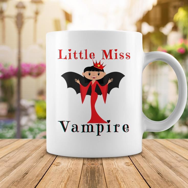 Little Miss Vampire Funny Halloween Toddler Girl Girly Girls Coffee Mug Funny Gifts