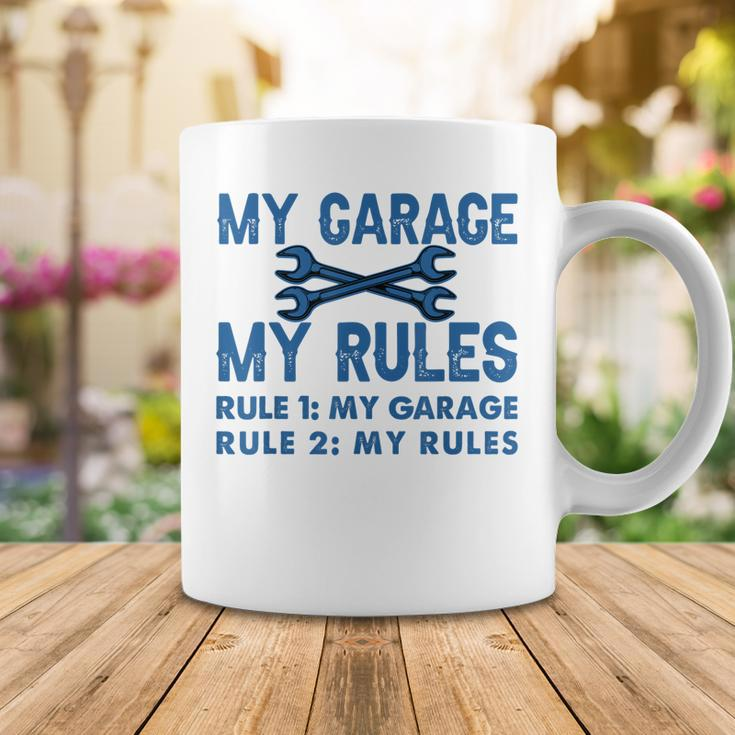 My Garage - My Rules - Funny Workshop Coffee Mug Funny Gifts