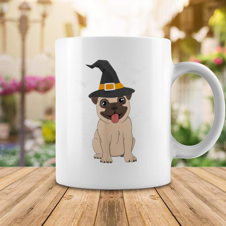 Pug Witch Halloween Dog Puppy Outfit Costume Trick Or Treat Coffee Mug Funny Gifts