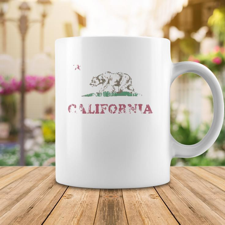 Retro California Republic Flag V2 Coffee Mug Unique Gifts