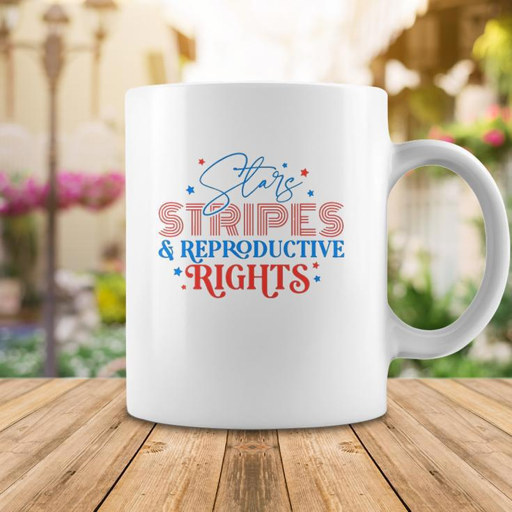 Stars Stripes Reproductive Rights Patriotic 4Th Of July 1973 Protect Roe Pro Choice Coffee Mug Unique Gifts