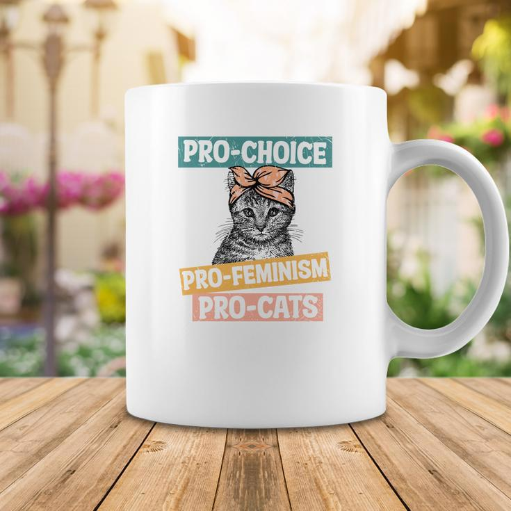 Womens Rights Pro Choice Pro Feminism Pro Cats Coffee Mug Funny Gifts