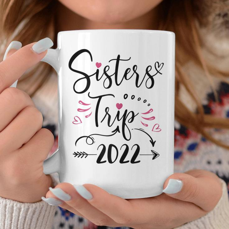 Womens Sisters Road Trip 2022 Weekend Girls Trip Funny Vacation Coffee Mug Personalized Gifts