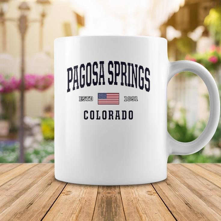 Womens Usa Flag Stars &Amp Stripes Pagosa Springs Colorado Coffee Mug Unique Gifts