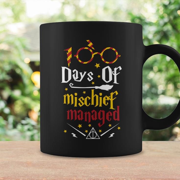 100 Days Of Mischief Managed 100Th Day Of School Coffee Mug Gifts ideas