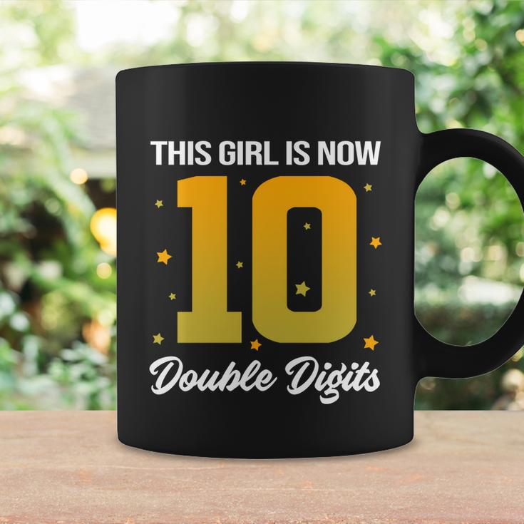 10Th Birthday Glow Party This Girl Is Now 10 Double Digits Gift Coffee Mug Gifts ideas