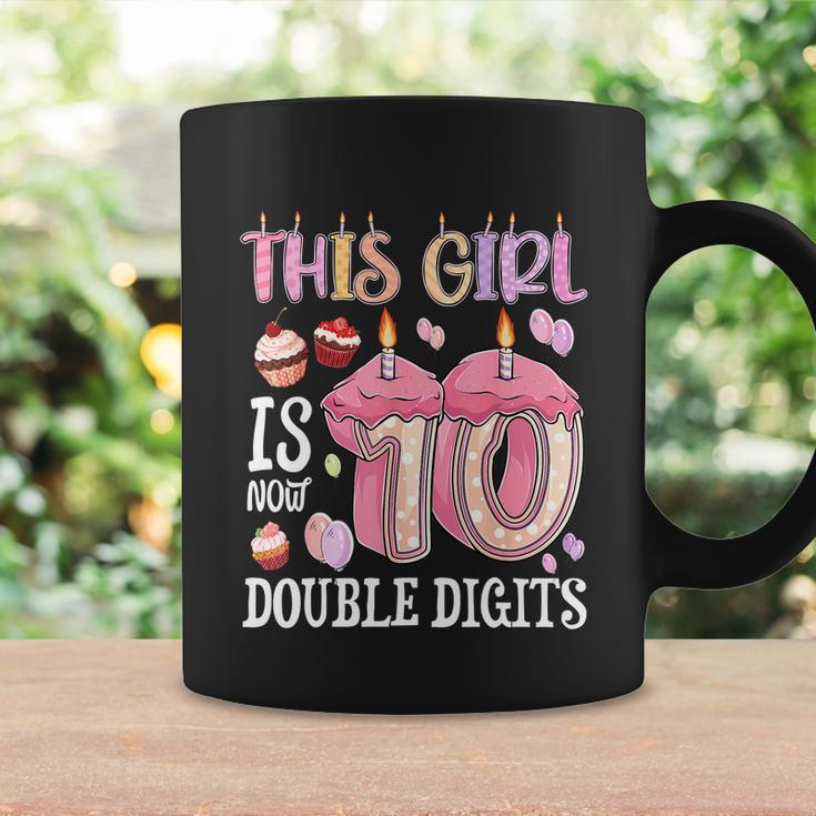 10Th Birthday This Girl Is Now 10 Years Old Double Digits Coffee Mug Gifts ideas