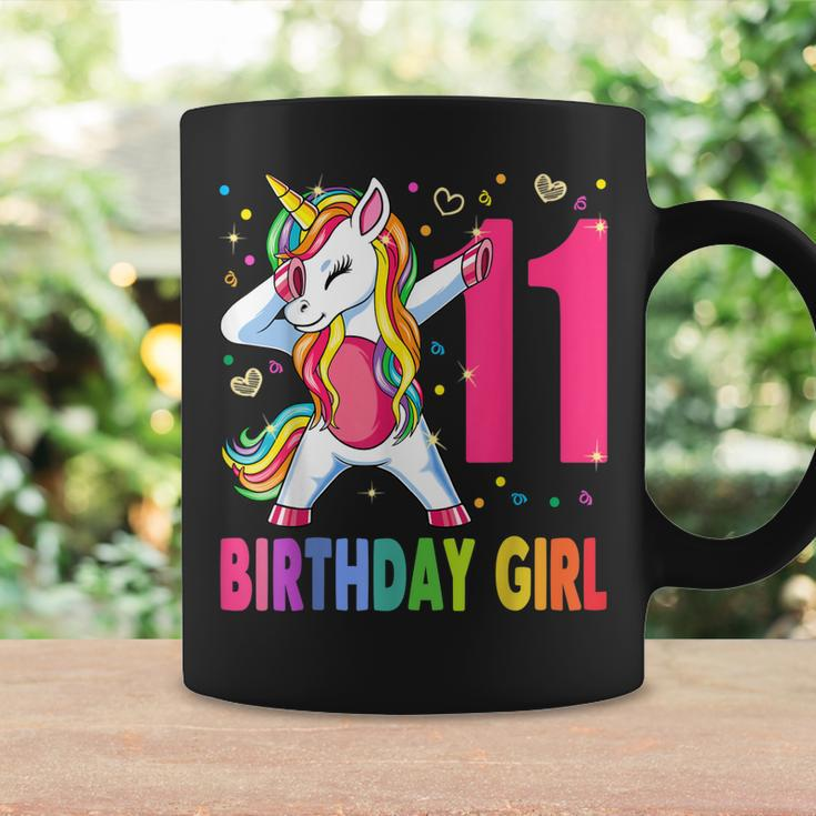 11 Year Old Unicorn Dabbing 11Th Birthday Girl Unicorn Party Coffee Mug Gifts ideas