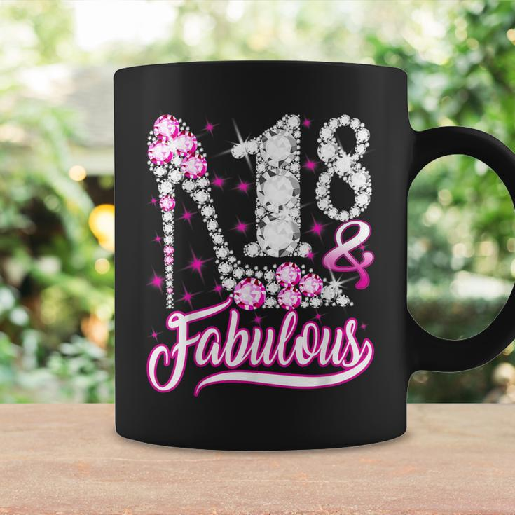 18 Years Old Gifts 18 & Fabulous 18Th Birthday Pink Diamond Coffee Mug Gifts ideas
