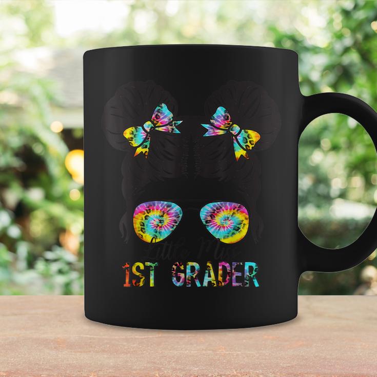 Little Miss 1St Grader Tie Dye Messy Bun 1St Grade Girls  V3 Coffee Mug