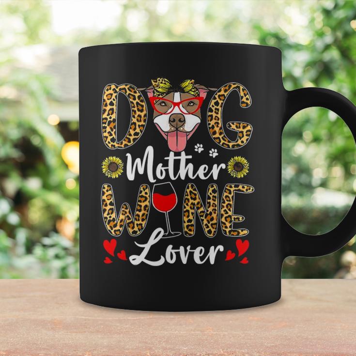 Dog Mother Wine Lover Shirt Dog Mom Wine Mothers Day Gifts Coffee Mug