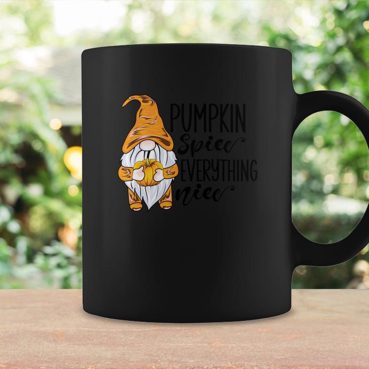 Pumpkin Spice Everything Nice Yellow Hat Gnomes Fall Coffee Mug