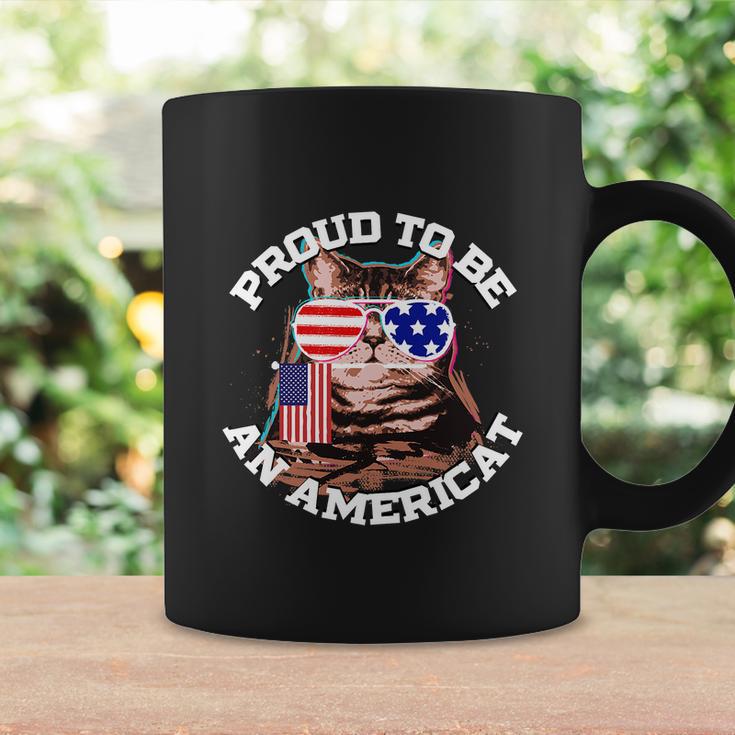 4Th Of July Cat American Flag Glasses Coffee Mug Gifts ideas