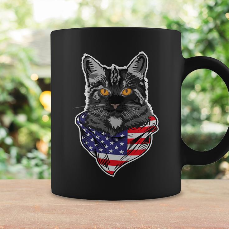 4Th Of July Cat American Patriotic Coffee Mug Gifts ideas