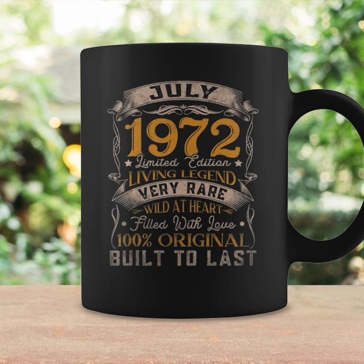 50 Years Old Vintage July 1972 Limited Edition 50Th Birthday Coffee Mug Gifts ideas