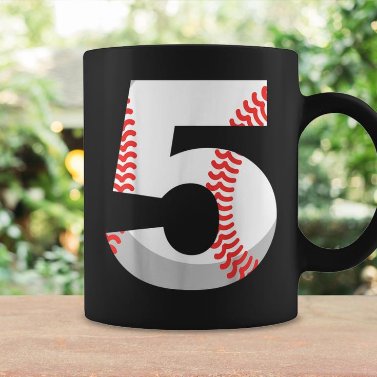 5Th Birthday Baseball Big Number Five 5 Year Old Boy Girl V4 Coffee Mug Gifts ideas