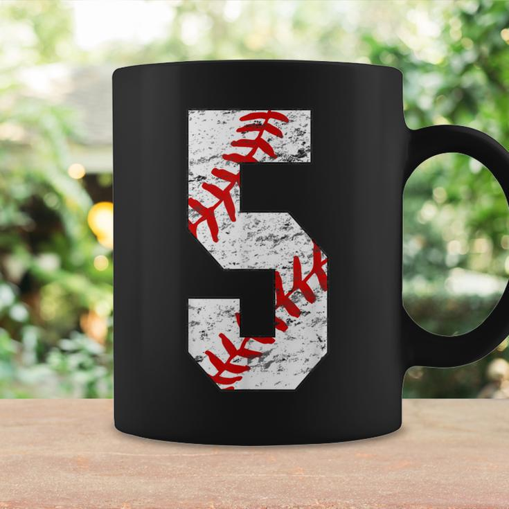 5Th Birthday Baseball Big Number Five 5 Year Old Boy Girl V5 Coffee Mug Gifts ideas