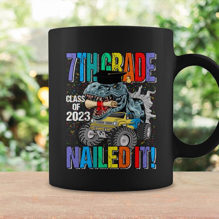7Th Grade Class Of 2023 Nailed It Monster Truck Dinosaur Meaningful Gift Coffee Mug Gifts ideas