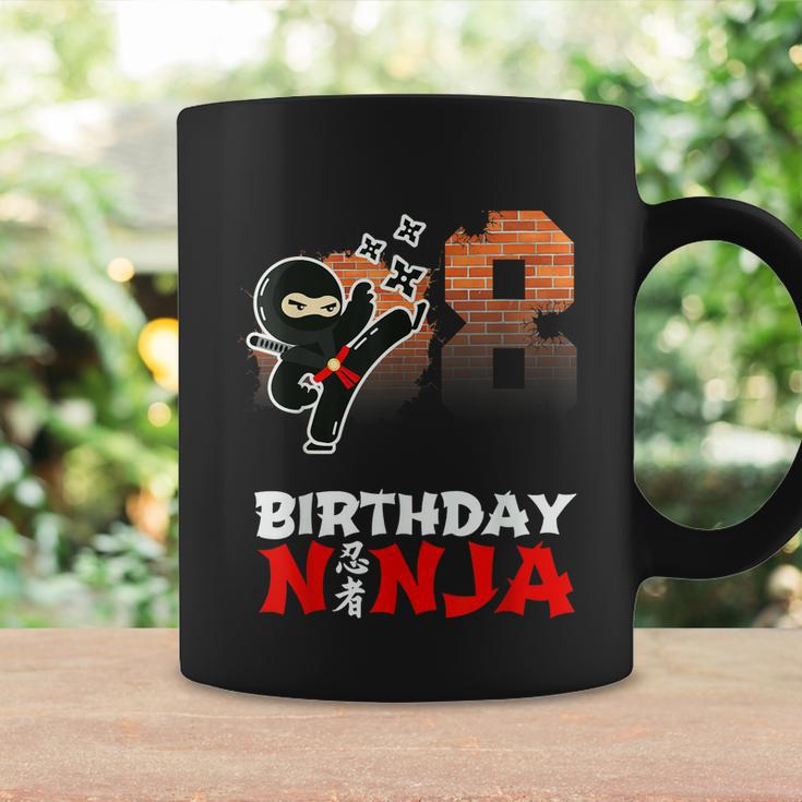 8 Year Old Ninja Birthday Party Eight Birthday Ninja Party Coffee Mug Gifts ideas