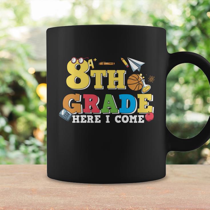 8Th Grade Here I Come 1St Day Of School Premium Plus Size Shirt For Teacher Kids Coffee Mug Gifts ideas