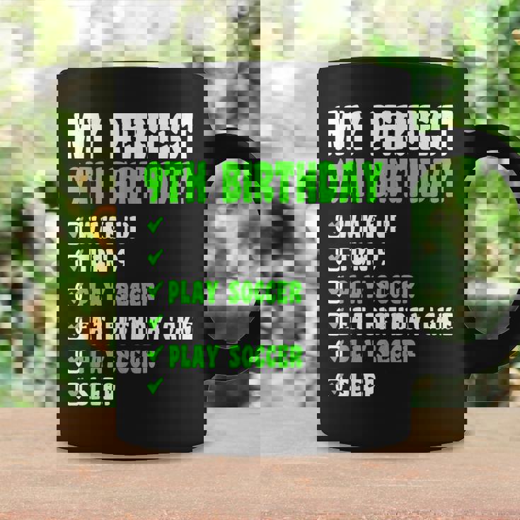 9 Year Old My Perfect 9Th Birthday Soccer 9Th Birthday Coffee Mug Gifts ideas