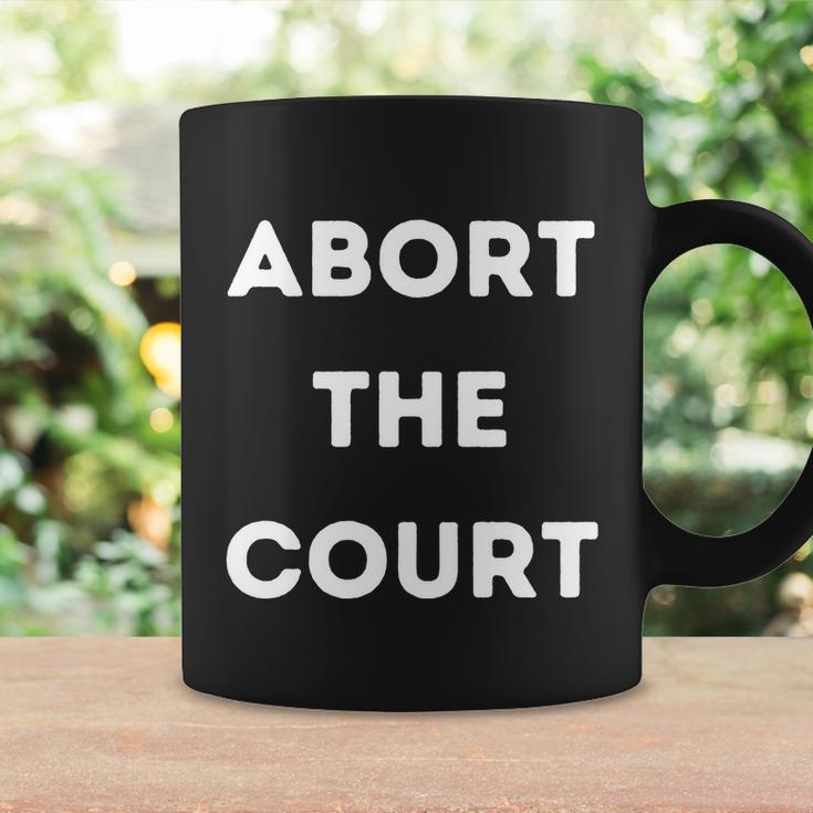 Abort The Court Wire Hanger Front And Back Tshirt Coffee Mug Gifts ideas
