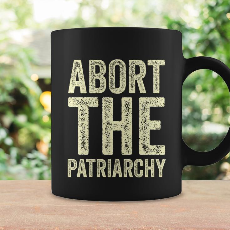 Abort The Patriarchy Vintage Feminism Reproduce Dignity Coffee Mug Gifts ideas