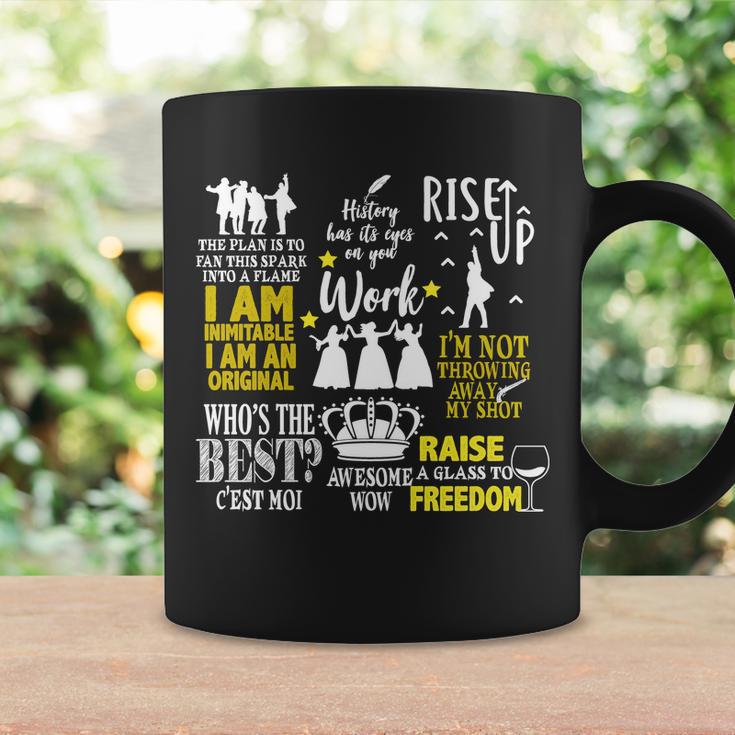 Alexander Hamilton Best Song Quotes Lyrics Coffee Mug Gifts ideas