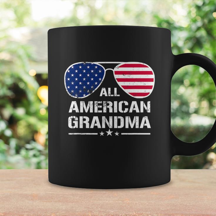 All American Grandma American Flag Patriotic Coffee Mug Gifts ideas