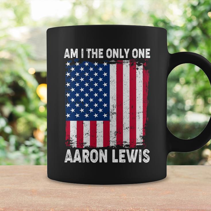 Am I The Only One Aaron Lewis Distressed Usa American Flag Coffee Mug Gifts ideas