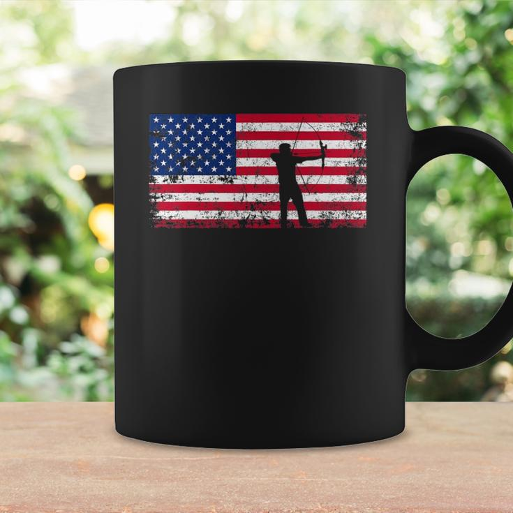 American Flag Archery Archery Team Gift Coffee Mug Gifts ideas