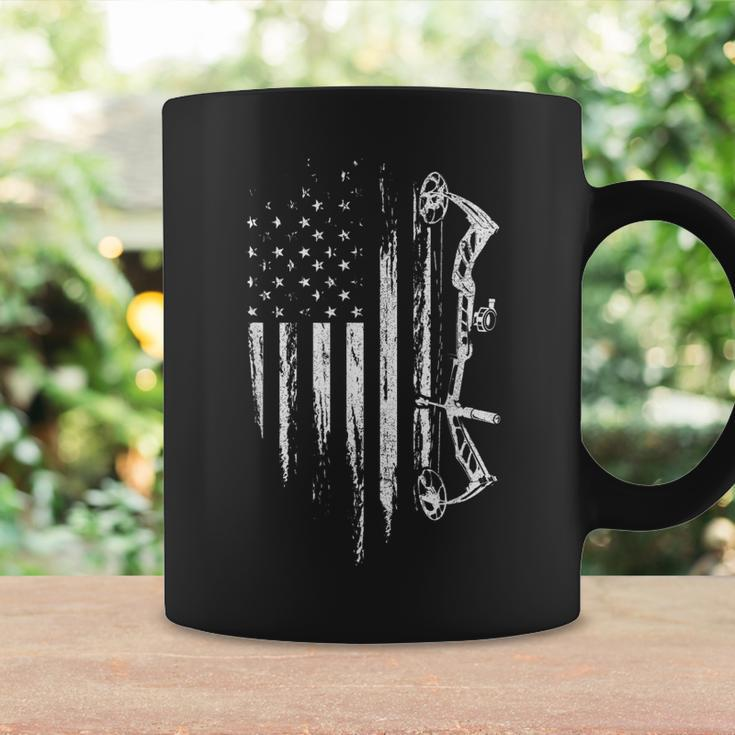 American Flag Bowhunting Bow Archery Gift For Deer Hunter Coffee Mug Gifts ideas