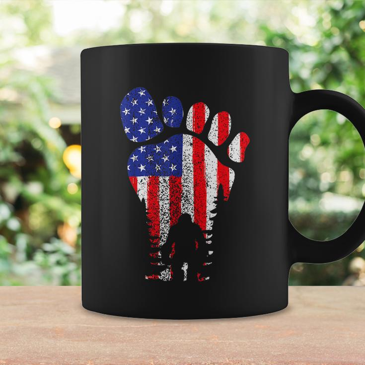 American Usa Flag Bigfoot Sasquatch Patriotic 4Th Of July Coffee Mug Gifts ideas