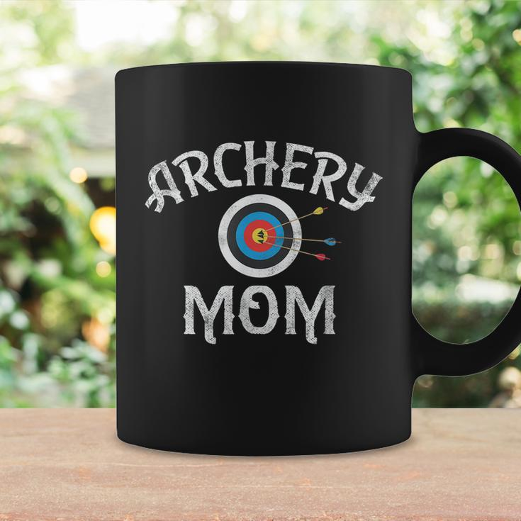 Archery Archer Mom Target Proud Parent Bow Arrow Funny Coffee Mug Gifts ideas