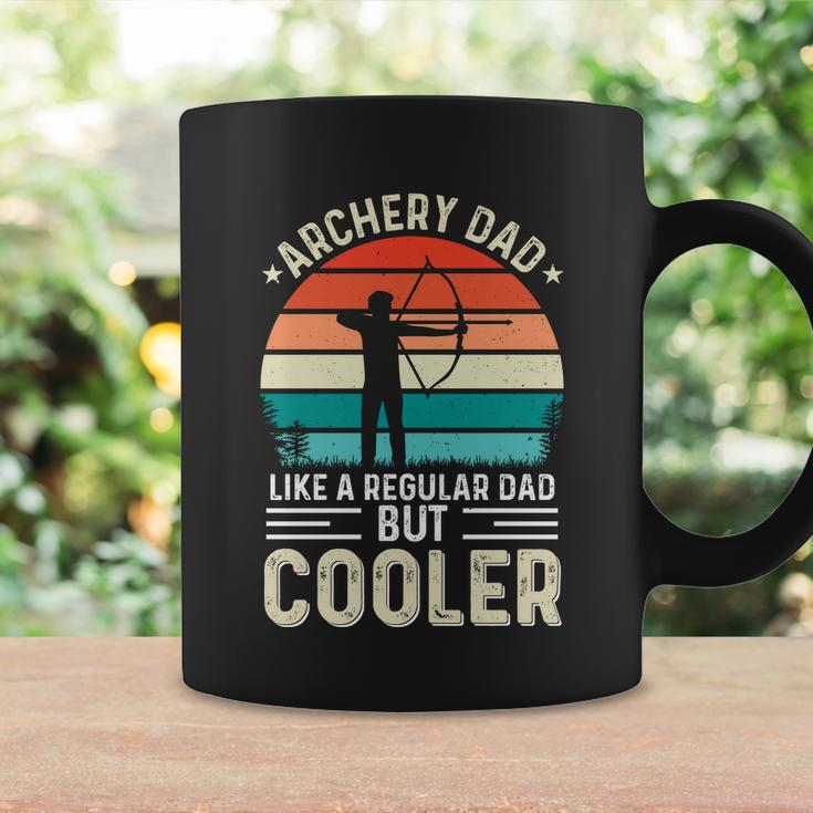 Archery Dad Funny Fathers Day Gift For Archer Bow Hunter Graphic Design Printed Casual Daily Basic Coffee Mug Gifts ideas