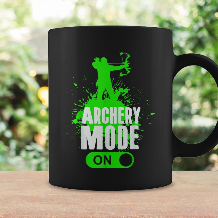 Archery Mode On Cool Hunting Bow Arrow Archer Coffee Mug Gifts ideas