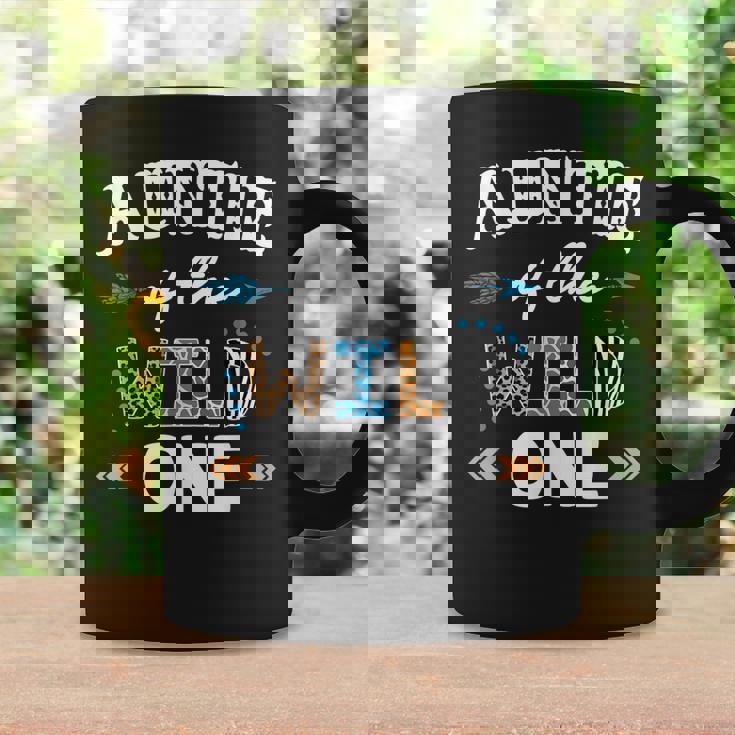 Auntie The Wild One Girl Birthday Matching Family Party Coffee Mug Gifts ideas