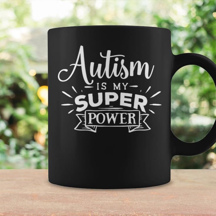 Autism Awareness My Super Power Autism Mom Coffee Mug Gifts ideas