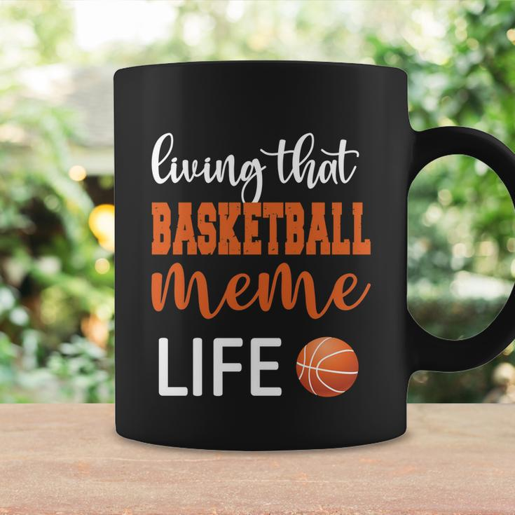 Basketball Meme Life Basketball Grandma Meme Cute Gift Coffee Mug Gifts ideas