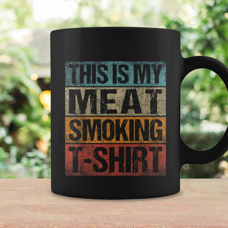 Bbq Smoker Vintage Retro This Is My Meat Smoking Bbq Tshirt Coffee Mug Gifts ideas