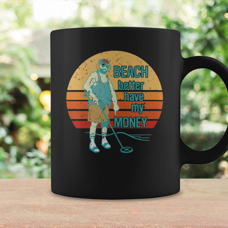 Beach Better Have My Money Retro Sunset Coffee Mug Gifts ideas
