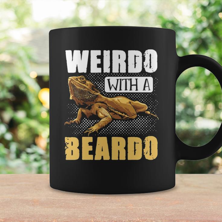 Bearded Dragon Weirdo With A Beardo Reptiles Coffee Mug Gifts ideas
