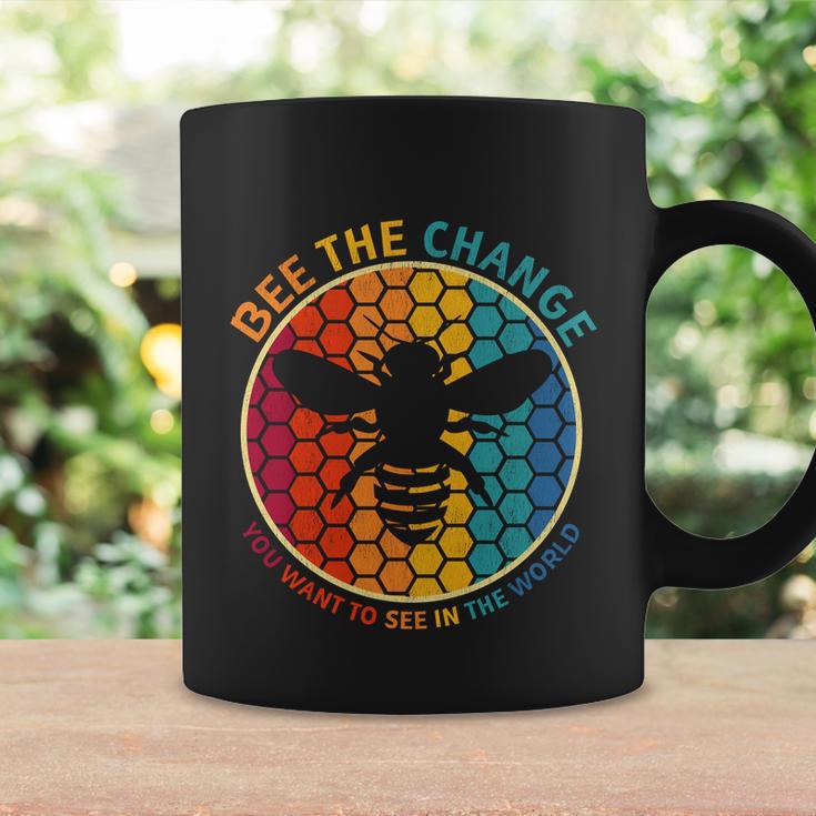 Bee The Change You Want To See In The World Motivational Bee Gift Coffee Mug Gifts ideas