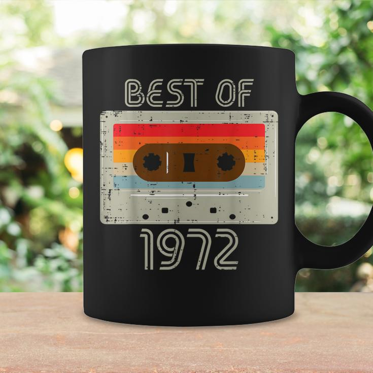 Best Of 1972 Casette Tape Retro 50Th Birthday 50 Years Old Coffee Mug Gifts ideas