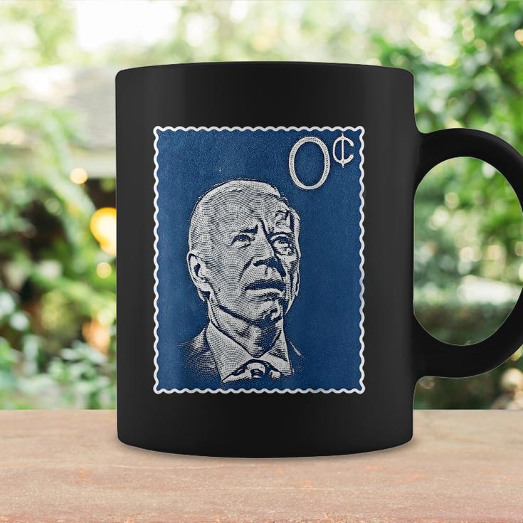 Biden Zero Cents Stamp 0 President Joe Tshirt Coffee Mug Gifts ideas