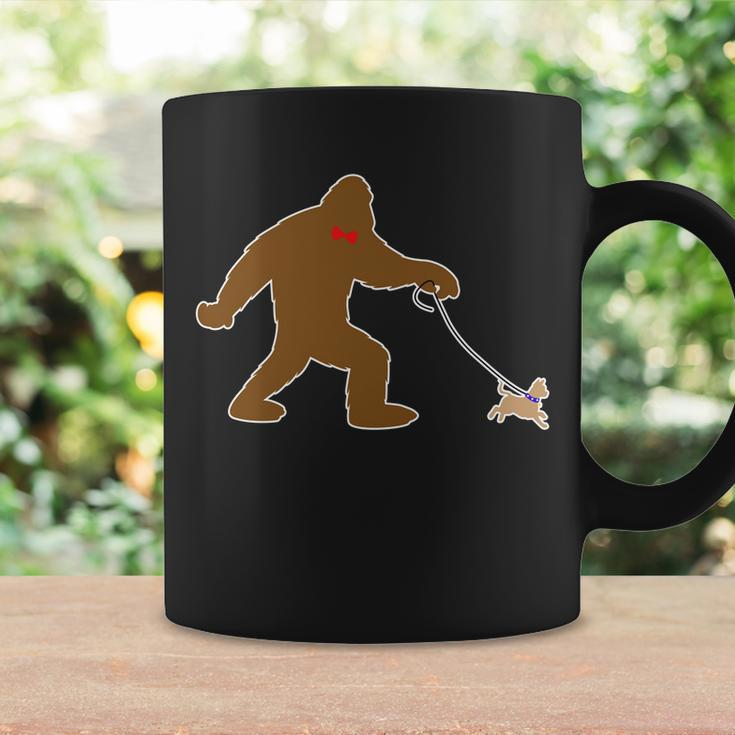Bigfoot Walking Chihuahua Dog Coffee Mug Gifts ideas