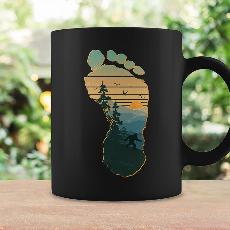 Bigfoot Wilderness Footprint Coffee Mug Gifts ideas