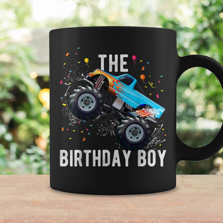 Birthday Boy Monster Truck Family Matching Coffee Mug Gifts ideas