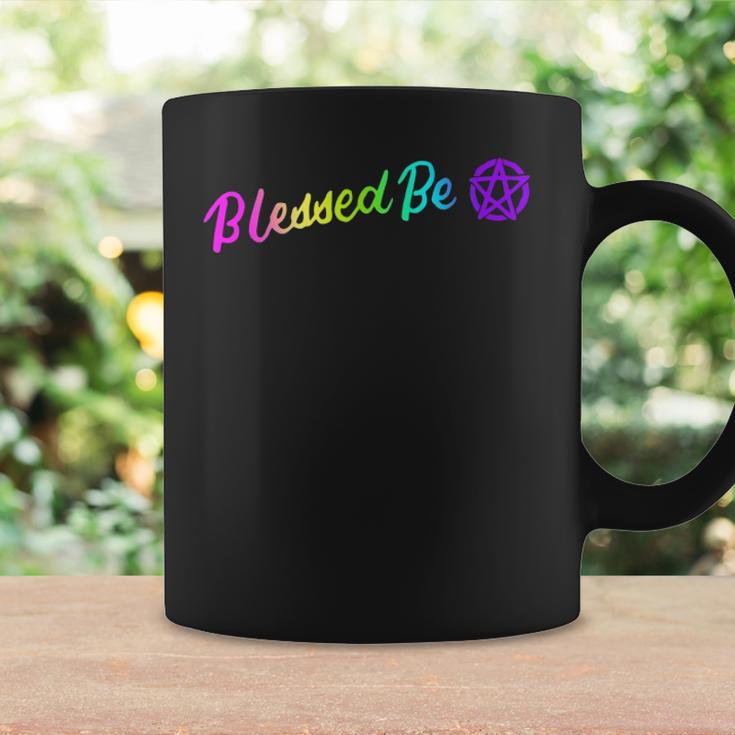 Blessed Be Witchcraft Wiccan Witch Halloween Wicca Occult Coffee Mug Gifts ideas